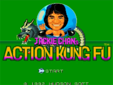 Jackie Chan's Action Kung Fu - Screenshot - Game Title Image