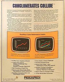 Conglomerates Collide - Box - Back Image