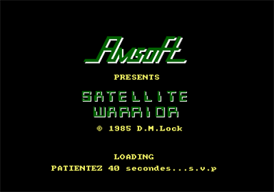 Satellite Warrior - Screenshot - Game Title Image