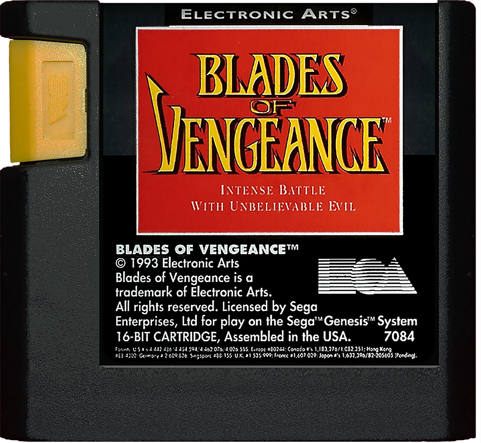 Blades of vengeance sega описание