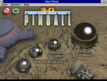 3-D Ultra Pinball: Space Colony - Screenshot - Game Select Image