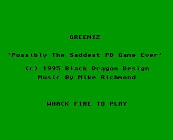 Greeniz - Screenshot - Game Title Image