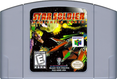 Star Soldier: Vanishing Earth - Cart - Front Image