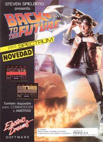 Back to the Future - Advertisement Flyer - Front Image