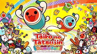 Taiko no Tatsujin: Drum 'n' Fun! - Screenshot - Game Title Image
