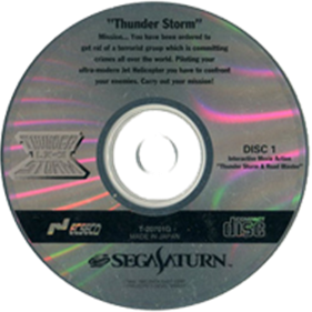 Thunder Storm & Road Blaster - Disc Image