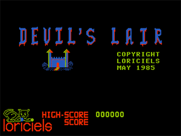 Devil's Lair - Screenshot - Game Title Image