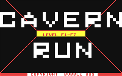 Cavern Run 64 - Screenshot - Game Title Image