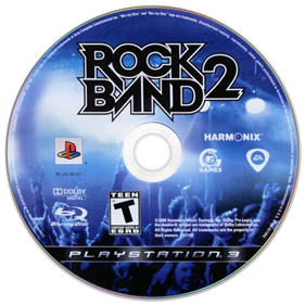 Rock Band 2 - Disc Image