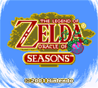 The Legend of Zelda: Oracle of Seasons - Screenshot - Game Title Image