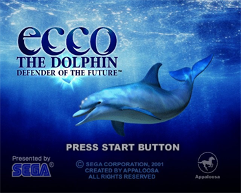 Ecco the Dolphin: Defender of the Future - Screenshot - Game Title Image