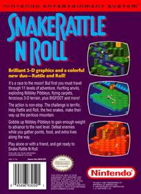 Snake Rattle n Roll - Box - Back Image