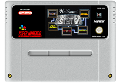 Williams Arcade's Greatest Hits - Fanart - Cart - Front Image