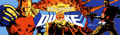 Dynamite Duke - Arcade - Marquee Image