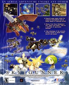 SkyGunner - Advertisement Flyer - Front Image