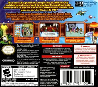 Magician's Quest: Mysterious Times - Box - Back Image