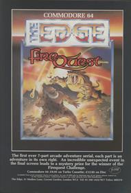 Fire Quest - Advertisement Flyer - Front Image