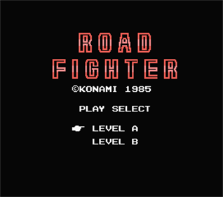 Road Fighter - Screenshot - Game Title Image