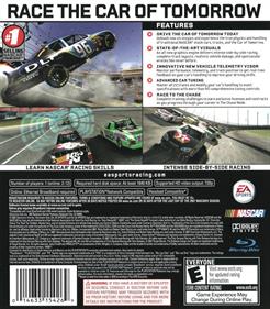 NASCAR 08 - Box - Back Image