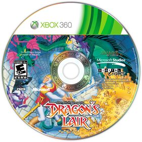 Dragon's Lair - Fanart - Disc Image