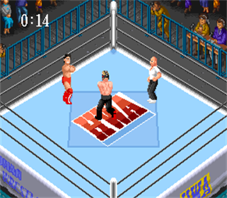 Super Fire Pro Wrestling 2 - Screenshot - Gameplay Image