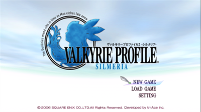Valkyrie Profile 2: Silmeria - Screenshot - Game Title Image