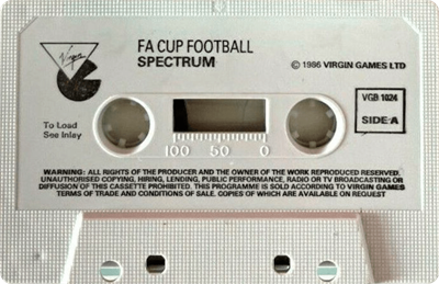 FA Cup Football - Cart - Front Image