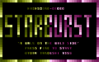 Starburst: A Walk on the Wild Side - Screenshot - Game Title Image