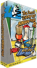 The Secret Diary of Adrian Mole Aged 13¾ - Box - 3D Image