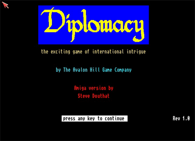 Diplomacy (Steven Douthat) - Screenshot - Game Title Image