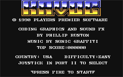 HAVOC (Players Premier) - Screenshot - Game Title Image