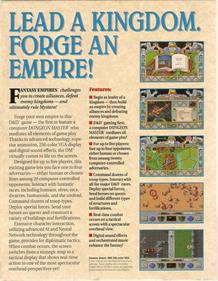 Fantasy Empires - Box - Back Image