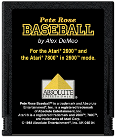 Pete Rose Baseball - Fanart - Cart - Front Image