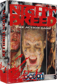 Nightbreed: The Action Game - Box - 3D Image