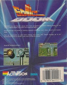 Sonic Boom (Activision) - Box - Back Image