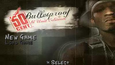 50 Cent: Bulletproof: G Unit Edition - Screenshot - Game Title Image