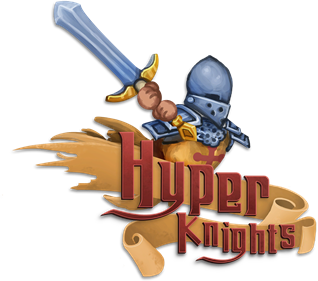 Hyper Knights - Clear Logo Image