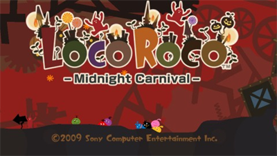 LocoRoco Midnight Carnival - Screenshot - Game Title Image