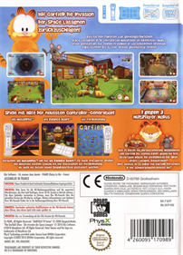 The Garfield Show: The Threat of the Space Lasagna - Box - Back Image