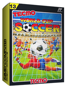 Tecmo World Cup Soccer - Box - 3D Image