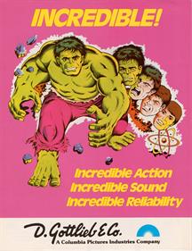 Marvel's The Incredible Hulk - Advertisement Flyer - Front Image