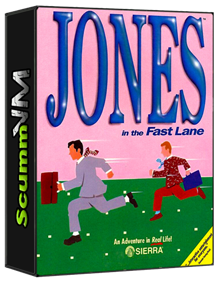 Jones in the Fast Lane - Box - 3D Image