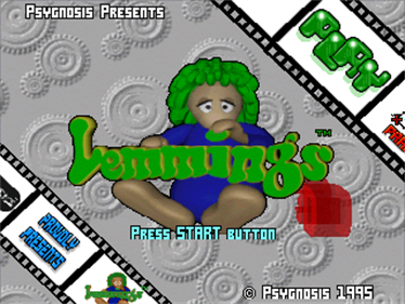 3D Lemmings - Screenshot - Game Select Image