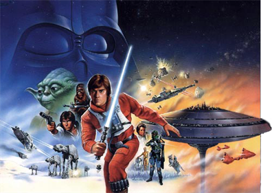 Super Star Wars: The Empire Strikes Back - Banner