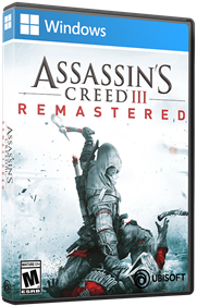 Assassin's Creed III: Remastered - Box - 3D Image