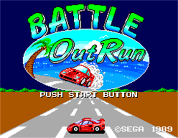 Battle OutRun - Screenshot - Game Title Image