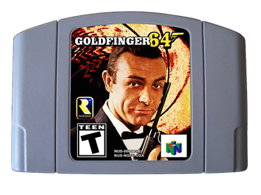 Goldfinger 64 - Cart - Front Image