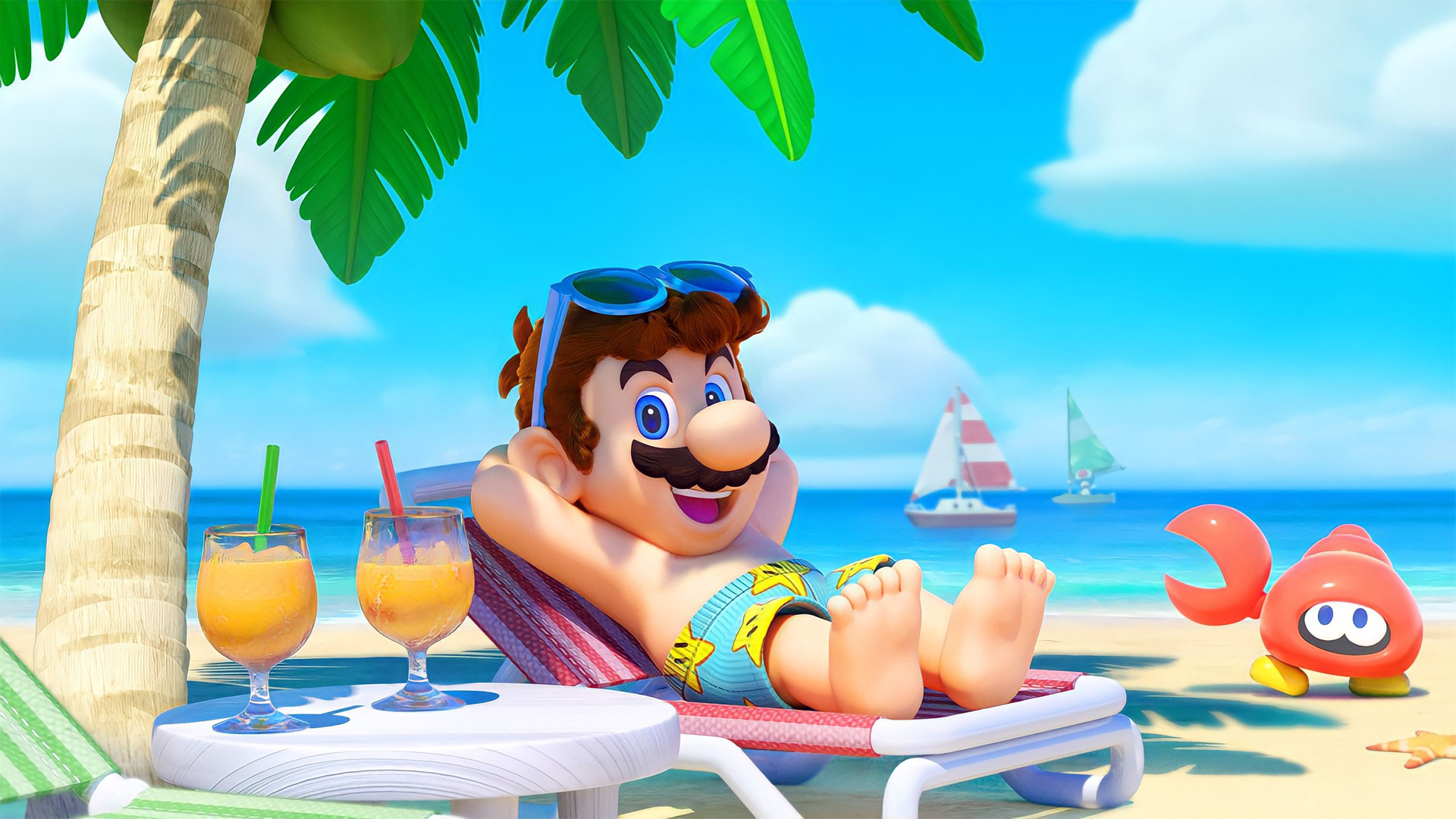 Newer Super Mario Bros. Wii Summer Sun