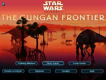 Star Wars: Episode I: The Gungan Frontier - Screenshot - Game Title Image