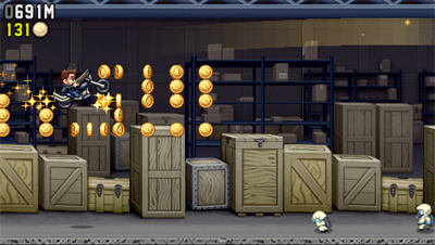 Jetpack Joyride - Screenshot - Gameplay Image
